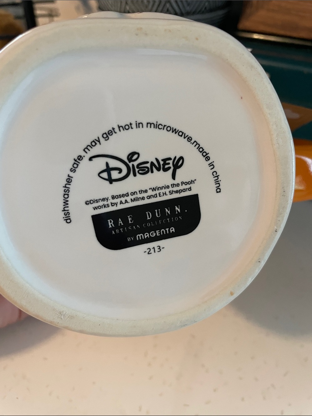 Rae Dunn x Disney Winnie The Pooh Thankful Mug - Picture 3 of 4